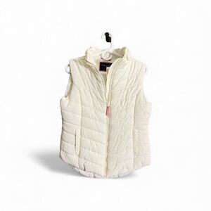 Aeropostale Snow White Ski Snow Quilted Vest NWT